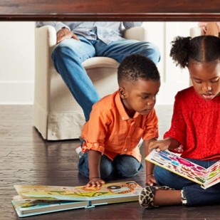 Kids with book | CarpetsPlus Of Wisconsin