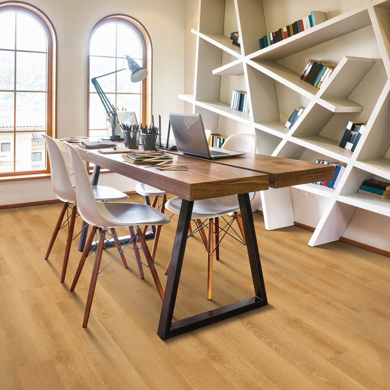 Vinyl flooring for study room | CarpetsPlus Of Wisconsin